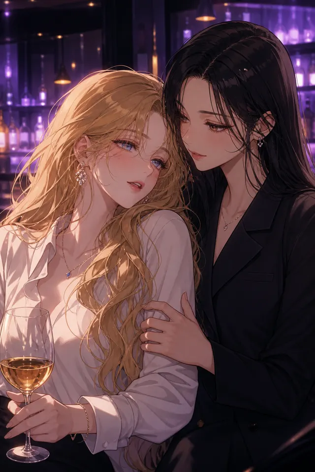 Drunken My Boss - Cha Iseul and Sori Yuri manhwa protagonists